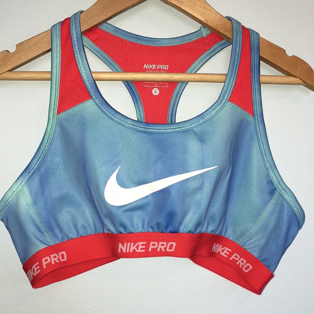 Girls Nike pro dry fit sports bra
